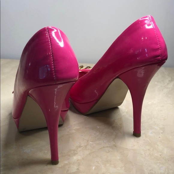 Wild Diva pump open toes pink babies high heel - Picture 4 of 8